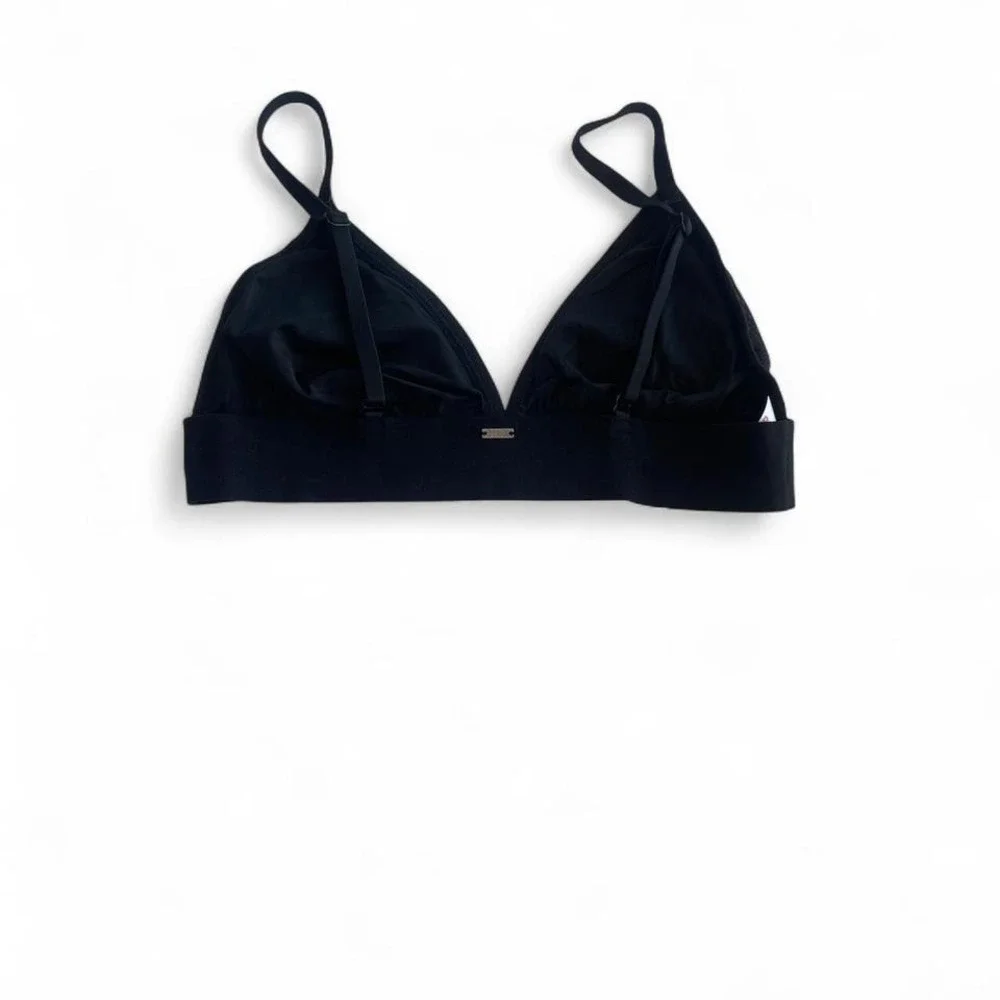 Victorias Secret black embroidered